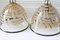Italian A Tessere Chandeliers in Murano Glass by Barovier & Toso, 1970s, Set of 2 9