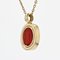 18 Karat French Yellow Gold Intaglio Pendant, 1970s 4