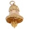 Colgante de campana de oro rosa de 18 kt, década de 1900, Imagen 1