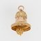 18 Karat Rose Gold Bell Charm Pendant, 1900s 4