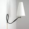 Adjustable Black Brass and Bakelite Wall or Table Lamp attributed to Kaare Klint, 1950s, Image 7