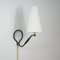 Adjustable Black Brass and Bakelite Wall or Table Lamp attributed to Kaare Klint, 1950s 5