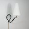 Adjustable Black Brass and Bakelite Wall or Table Lamp attributed to Kaare Klint, 1950s, Image 5