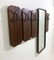 Mid-Century Modern Italian Mirror Coat Rack, 1960s 3