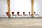 Butterfly Dining Chairs in Cognac Leather by Arne Jacobsen for Fritz Hansen, Denmark 1979, Set of 6, Image 5