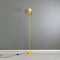 Italian Modern Yellow Metal Thin Floor Lamp, 1980s 3