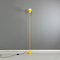Italian Modern Yellow Metal Thin Floor Lamp, 1980s, Image 3
