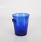 Ice Bucket in Blue Glass from La Verrerie De Biot, France, 1980s 11