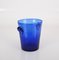 Ice Bucket in Blue Glass from La Verrerie De Biot, France, 1980s, Image 11