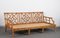 Mid-Century Italian Modern Rattan and Bamboo Three-Seater Sofa, 1970s 5