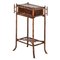 English Chinoiserie Bamboo Side Table, 1860 1