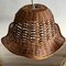 Vintage Handmade Wicker Pendant Lamp 4
