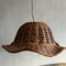Vintage Handmade Wicker Pendant Lamp 5
