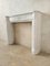 Mantle in White Carrara Marble, Image 3