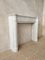 Mantle in White Carrara Marble, Image 8