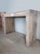 Antique French Burgundian Stone Fireplace with Marble Inlays 12