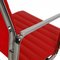 EA-119 Office Chair in Red Leather by Charles Eames for Vitra 2