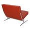 BO561 Armchair in Red-Brown Leather by Preben Fabricius and Jørgen Kastholm, 1970s 5