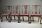 Mahogany Chippendale Dining Chairs from Waring & Gillow, Set of 4 3