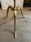 French Brass Faux Bamboo Floor Lamp, 1960s 4