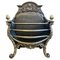 Antique English Rococo Fire Basket, 1895 1