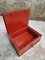 Vintage Red Cash Box Safe 6