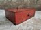 Vintage Red Cash Box Safe 10