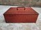 Vintage Red Cash Box Safe 4