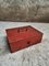 Vintage Red Cash Box Safe, Image 8