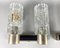 Vintage Double Wall Sconces by Hillebrand for Hillebrand Lighting, Germany, 1970, Set of 2 5