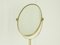 Italian Freestanding and Tilting Floor Mirror in Brass and Glass, 1970s, Image 2