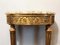 Table Console Demi-Lune Louis XVI 5