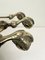 Antique Brass Fire Tools with Eagle Claws, Late 19th Century, Set of 5 17