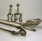 Antique Brass Fire Tools with Eagle Claws, Late 19th Century, Set of 5 15