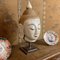 Burmese Buddha Head in Lacquered Marble, 1750s 11