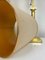 Lampade da tavolo grandi in ottone con paralumi di Metalarte, Spagna, anni '60, set di 2, Immagine 14