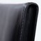 Italian Black Leather Barstools by Fasem, Set of 2 8