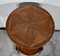 Small Pedestal Table in Beech and Ash, Image 4