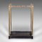 Antique English Victorian Segmented Stick Stand in Brass, 1900s 3