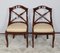 Charles X Rosewood Chairs from Maison Jeanselme, Set of 2 1