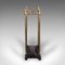 Antique English Victorian Segmented Stick Stand in Brass, 1880, Image 4