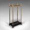 Antique English Victorian Segmented Stick Stand in Brass, 1880, Image 1