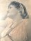 Henry Ryland, Retrato de una mujer joven, siglo XIX, Papel, Imagen 2
