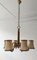 Viennese Modern Ceiling Lamp by Hugo Gorge, 1930s 6