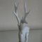 Glass Stag Figurine on Marble Plinth by Istvan Komaromy, UK, 1950s, Image 7