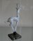 Glass Stag Figurine on Marble Plinth by Istvan Komaromy, UK, 1950s, Image 5
