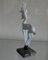 Figura de ciervo de vidrio sobre pedestal de mármol de Istvan Komaromy, Reino Unido, años 50, Imagen 4
