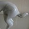Glass Stag Figurine on Marble Plinth by Istvan Komaromy, UK, 1950s, Image 8