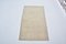 Small Vintage Natural Faded Rug in Tan 1