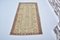 Vintage Farmhouse Handmade Faded Wool Rug 1